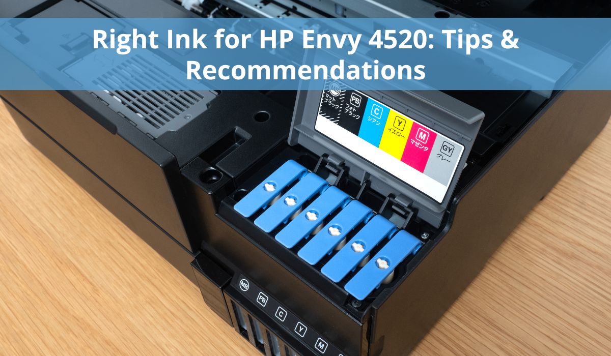 HP Envy 4520 ink