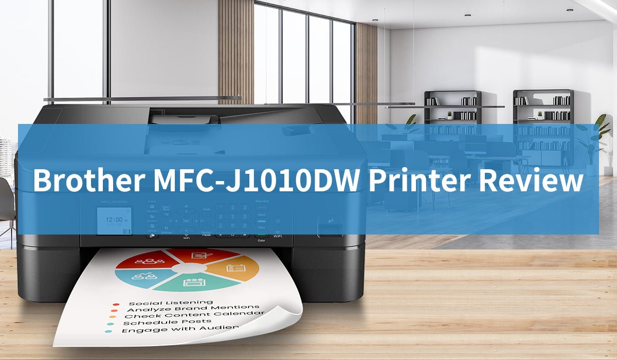 Set up your Brother MFCJ1010DW 
