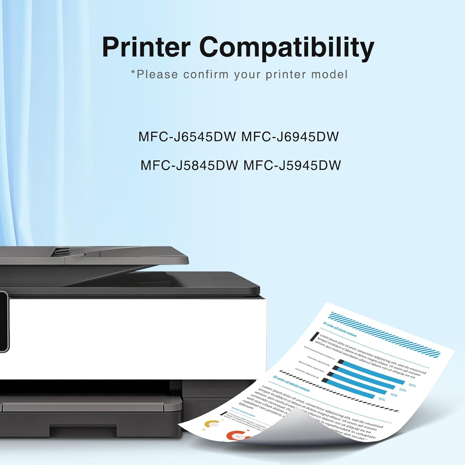 LC3037 Ink Cartridges Compatible Brother Printer(BK/C/M/Y) 4 Packs