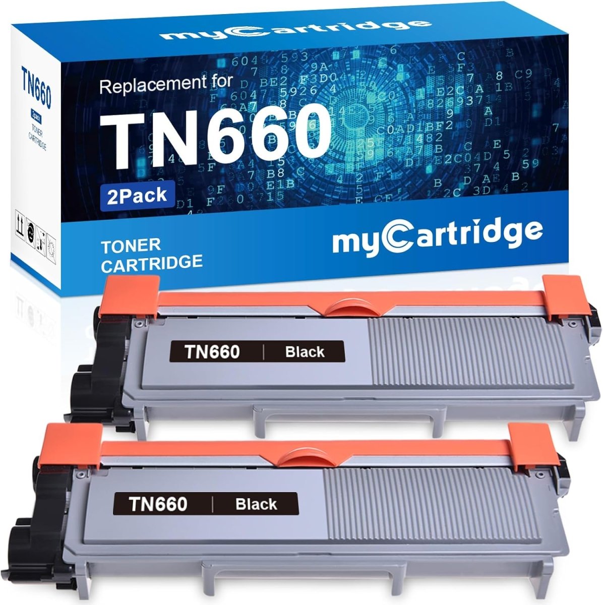 Compatible Brother TN660 Toner Cartridge 2 Black - myCartridge - Linford Office:Printer Ink & Toner Cartridge