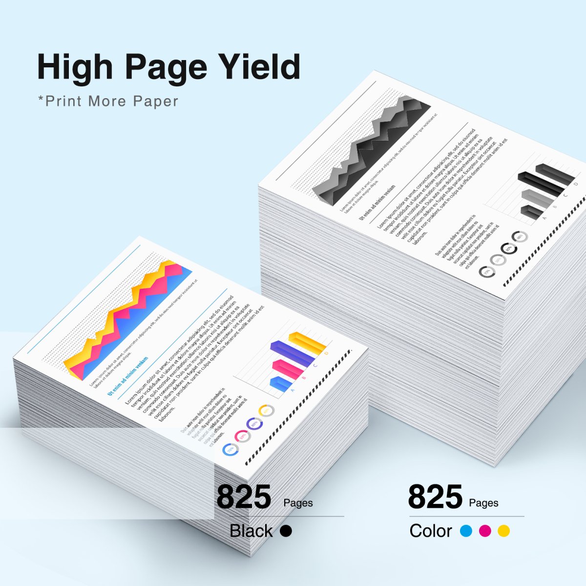 HP 902XL Ink 4 Pack Cartridges Compatible High Yield - Black, Cyan, Magenta, Yellow - Linford Office:Printer Ink & Toner Cartridge