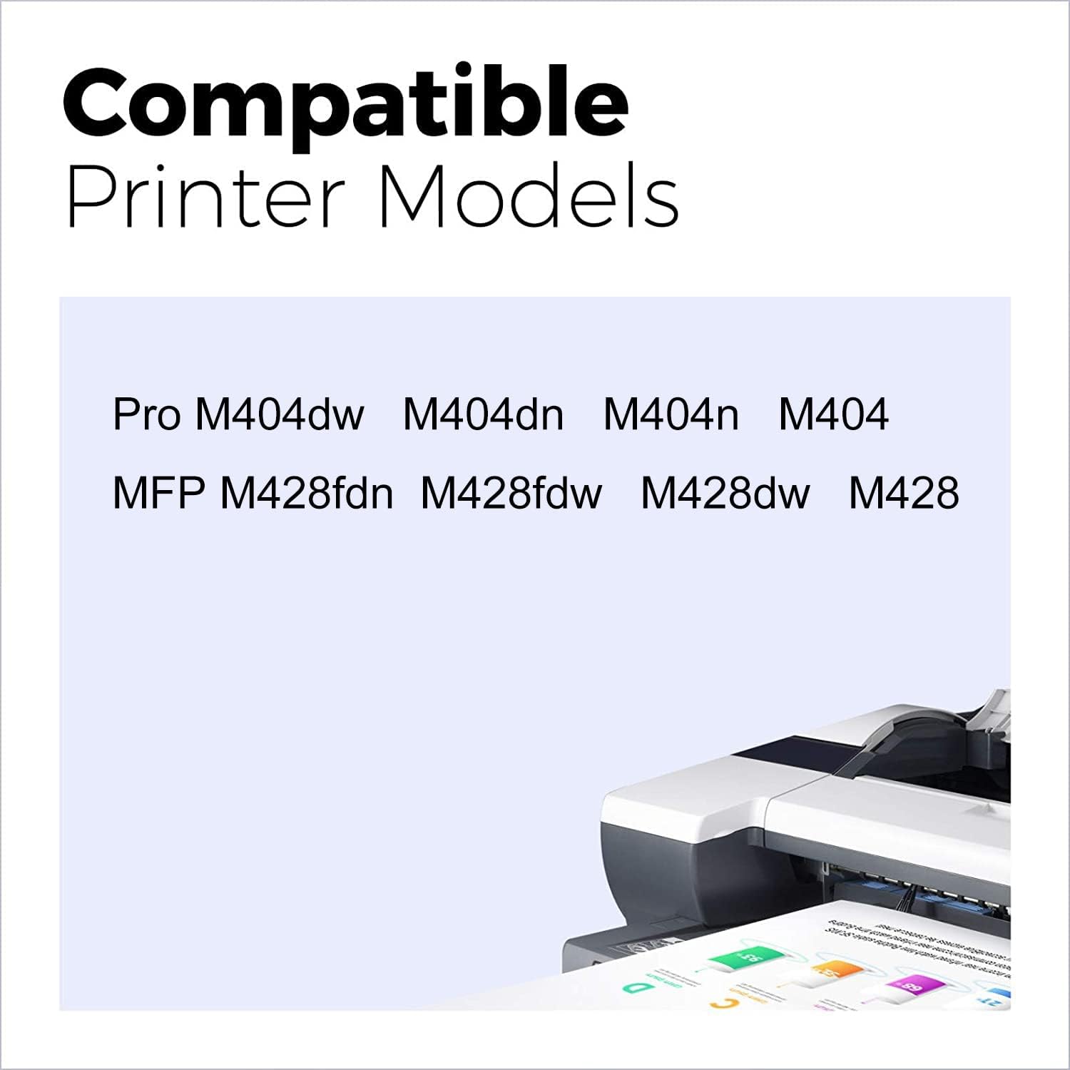 HP 58X CF258X Remanufactured Toner Cartridge Black (1-Pack) - Linford Office:Printer Ink & Toner Cartridge