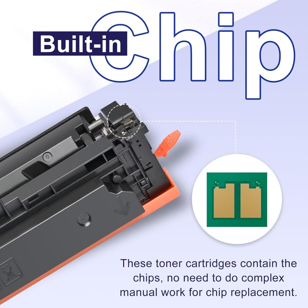 Linford Compatible 414A W2020A Toner Cartridge Replacement for HP 414A for HP Color Pro MFP M479fdw M479fdn M454dw M454dn (Black Cyan Magenta Yellow, 4 Pack) - Linford Office:Printer Ink & Toner Cartridge