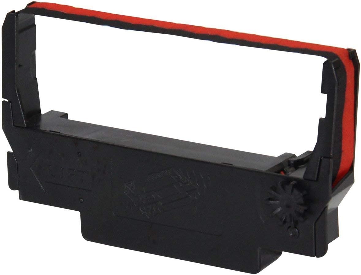 ERC30 ERC-30 ERC/30/34/38 B/R Compatible Ribbon Cartridge for use in ERC38 NK506 Printer (Black Red, 12-Pack)