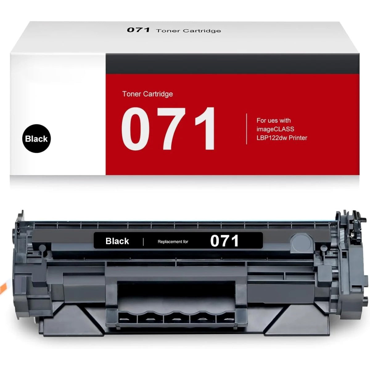 Compatible Canon 071 Toner Cartridge - With Chip - Black 1PK