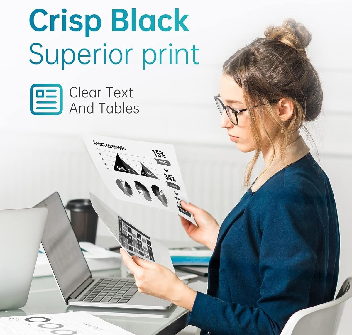 Remanufactured Epson 220XL Black Ink Cartridges 8 Pack - Linford Office:Printer Ink & Toner Cartridge