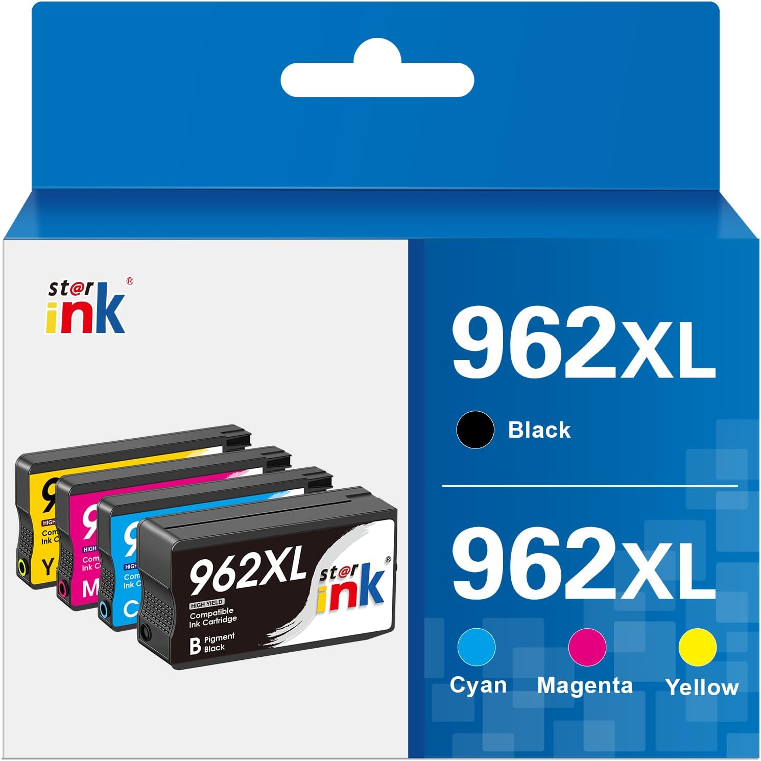 962XL Ink Cartridges Combo Pack Remanufactured High Yield HP 962 4-Packs - Linford Office:Printer Ink & Toner Cartridge