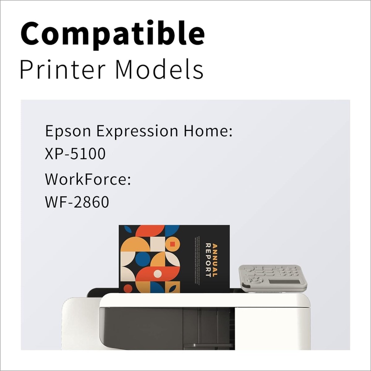 202XL Remanufactured Ink Cartridge use with Epson Workforce Printer (Black, Cyan, Magenta, Yellow, 4-Pack) - Linford Office:Printer Ink & Toner Cartridge