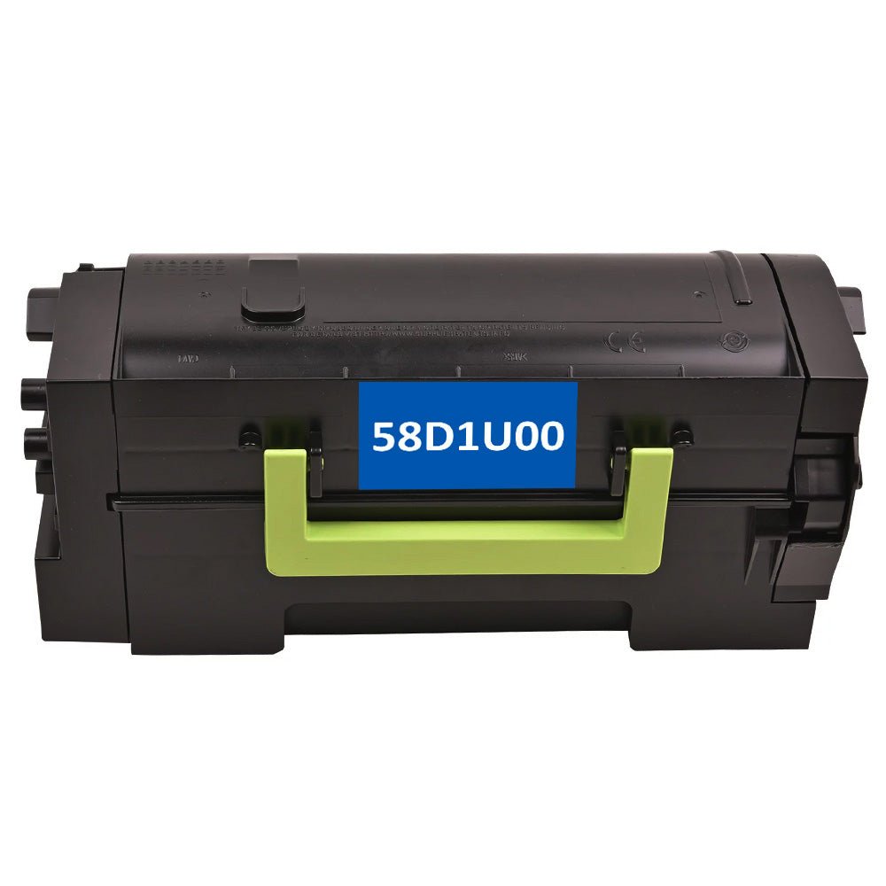 58D1U00 Toner Cartridge Compatible Lexmark Printer (55,000 Pages) Ultra High Yield Black 1-Pack