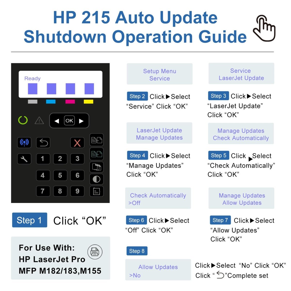 Compatbile HP 215A Toner Cartridge Set - 4 Pack With Chip - W2310A - Linford Office:Printer Ink & Toner Cartridge