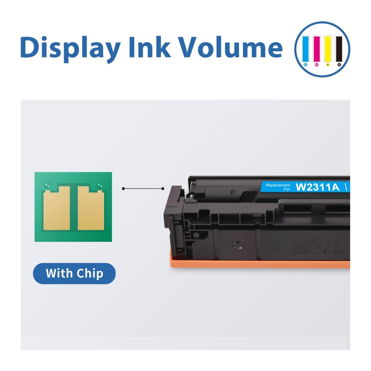 Compatbile HP 215A Toner Cartridge Set - 4 Pack With Chip - W2310A - Linford Office:Printer Ink & Toner Cartridge