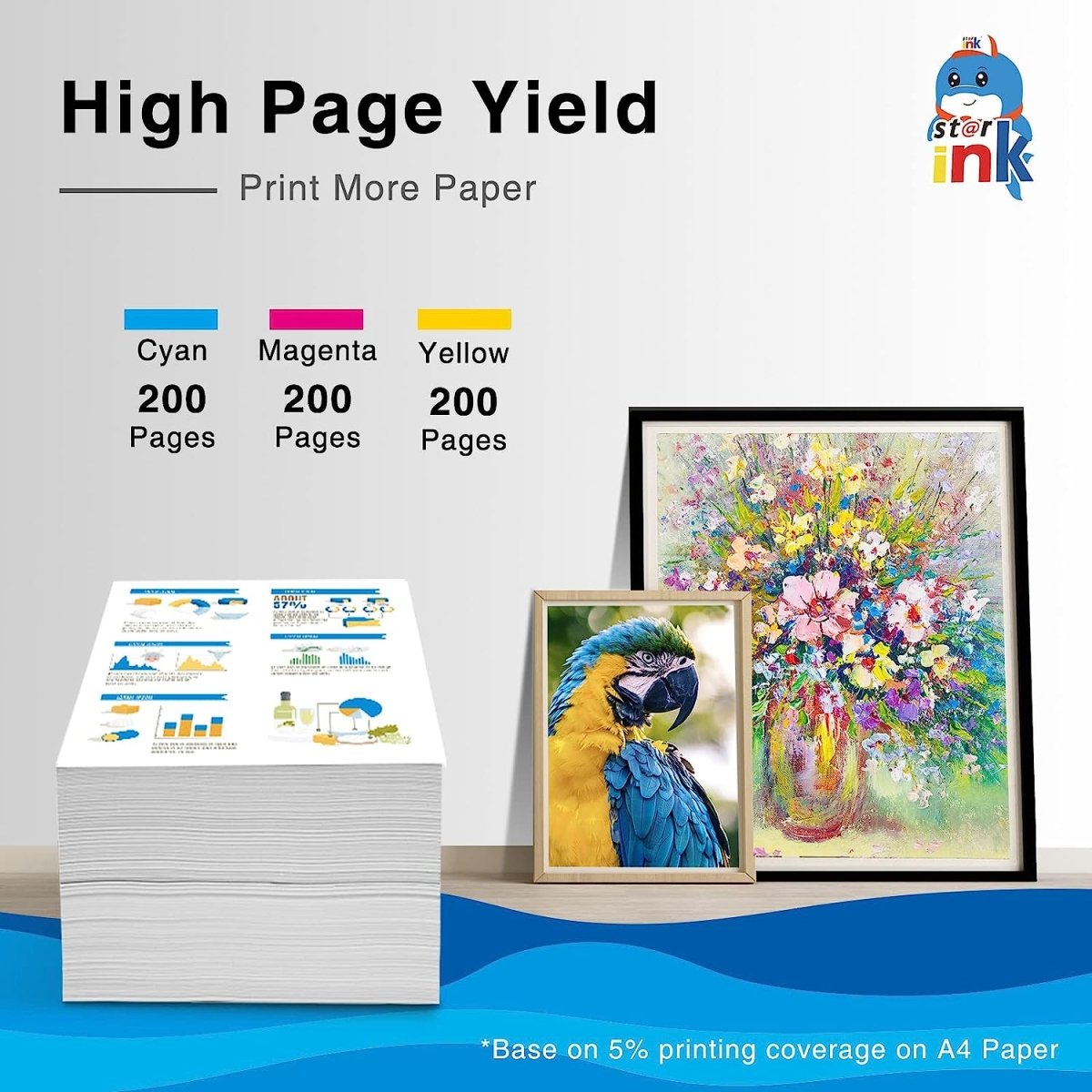 Starink Compatible Brother LC401 Ink Cartridges 3 Packs(C/M/Y) - Linford Office:Printer Ink & Toner Cartridge