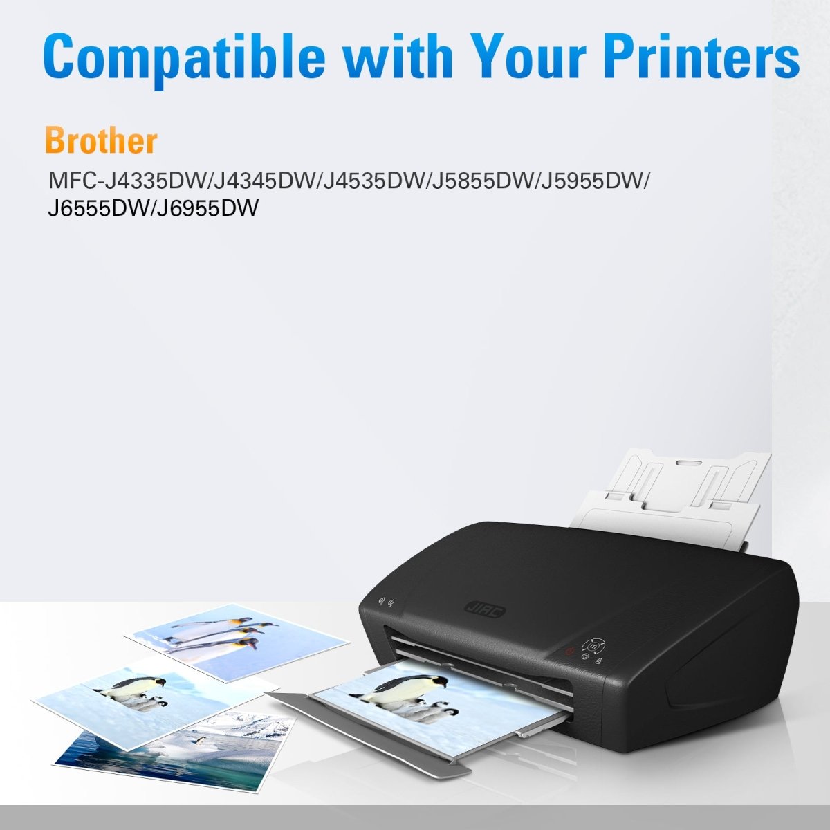 Compatible Brother LC406XL Ink Cartridges Set, 4-Pack - Linford Office:Printer Ink & Toner Cartridge