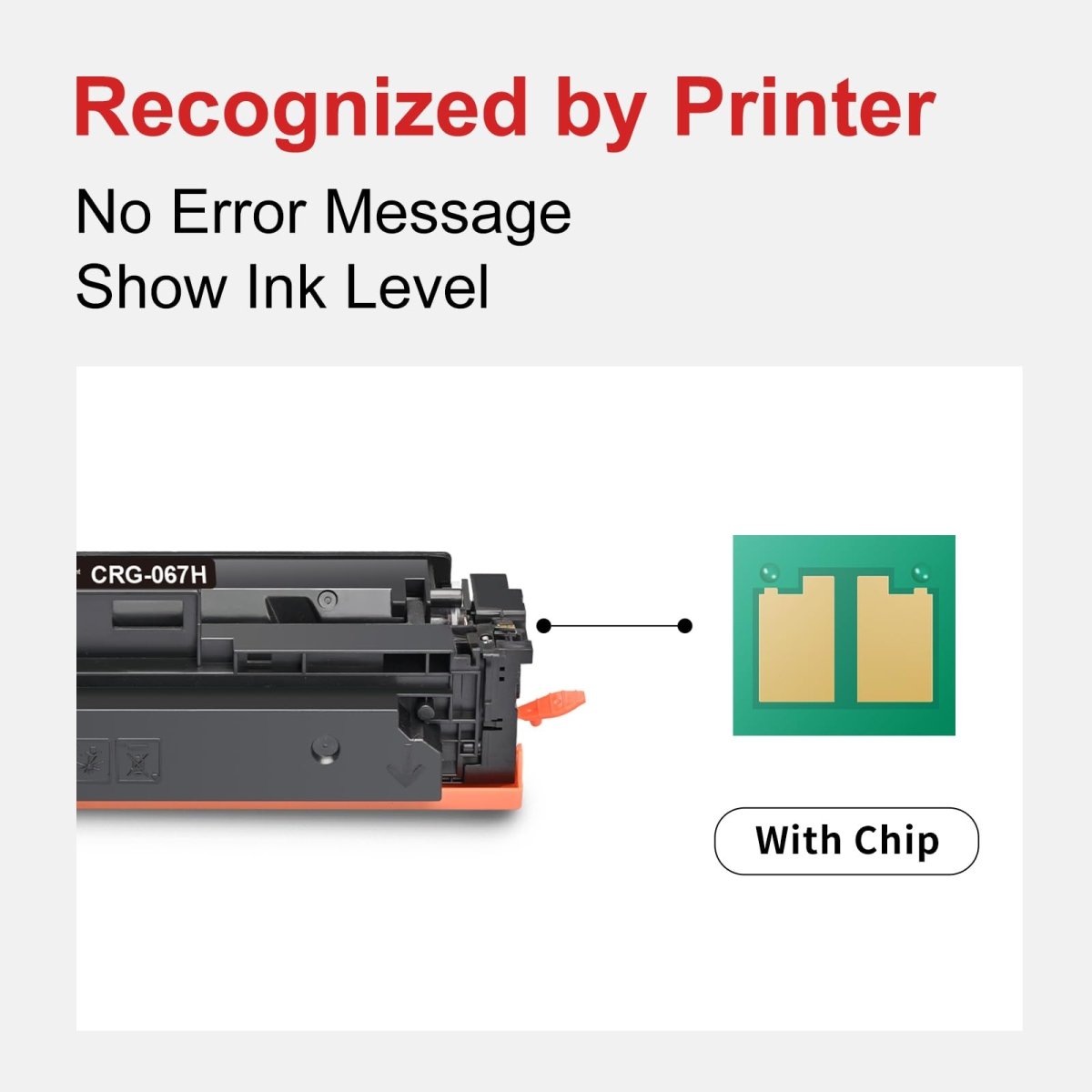 Compatible Canon 067H Toner Cartridges With Chip (Black, Cyan, Magenta, Yellow) Set of 4 High Yield - SUPERX - Linford Office:Printer Ink & Toner Cartridge