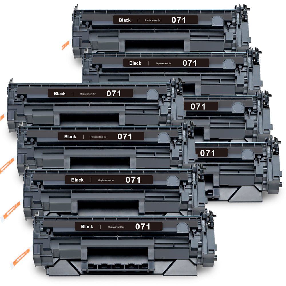 Compatible Canon 071 Black Toner Cartridge (5645C001)- With Chip - 8PK - Linford Office:Printer Ink & Toner Cartridge