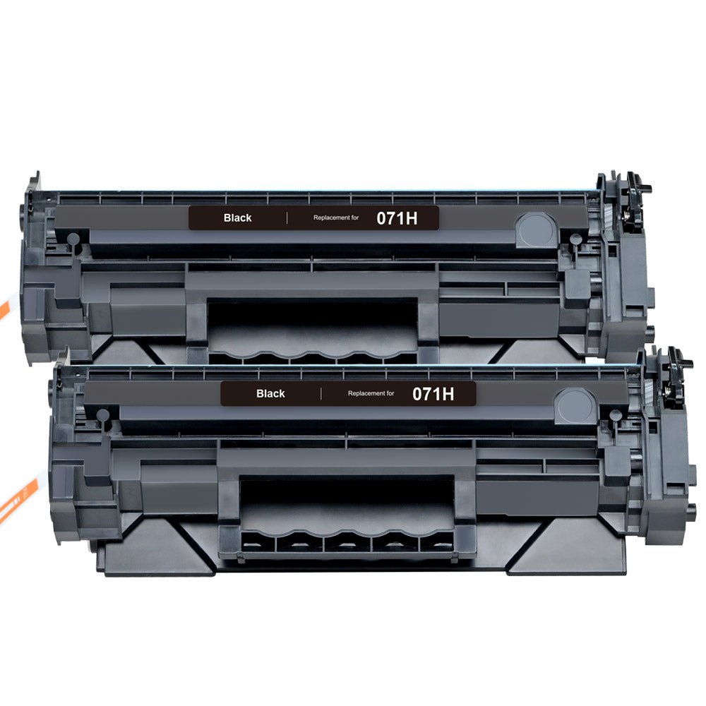 Compatible Canon 071H Black Toner Cartridge - High Yield - 2-PK - With Chip - Linford Office:Printer Ink & Toner Cartridge
