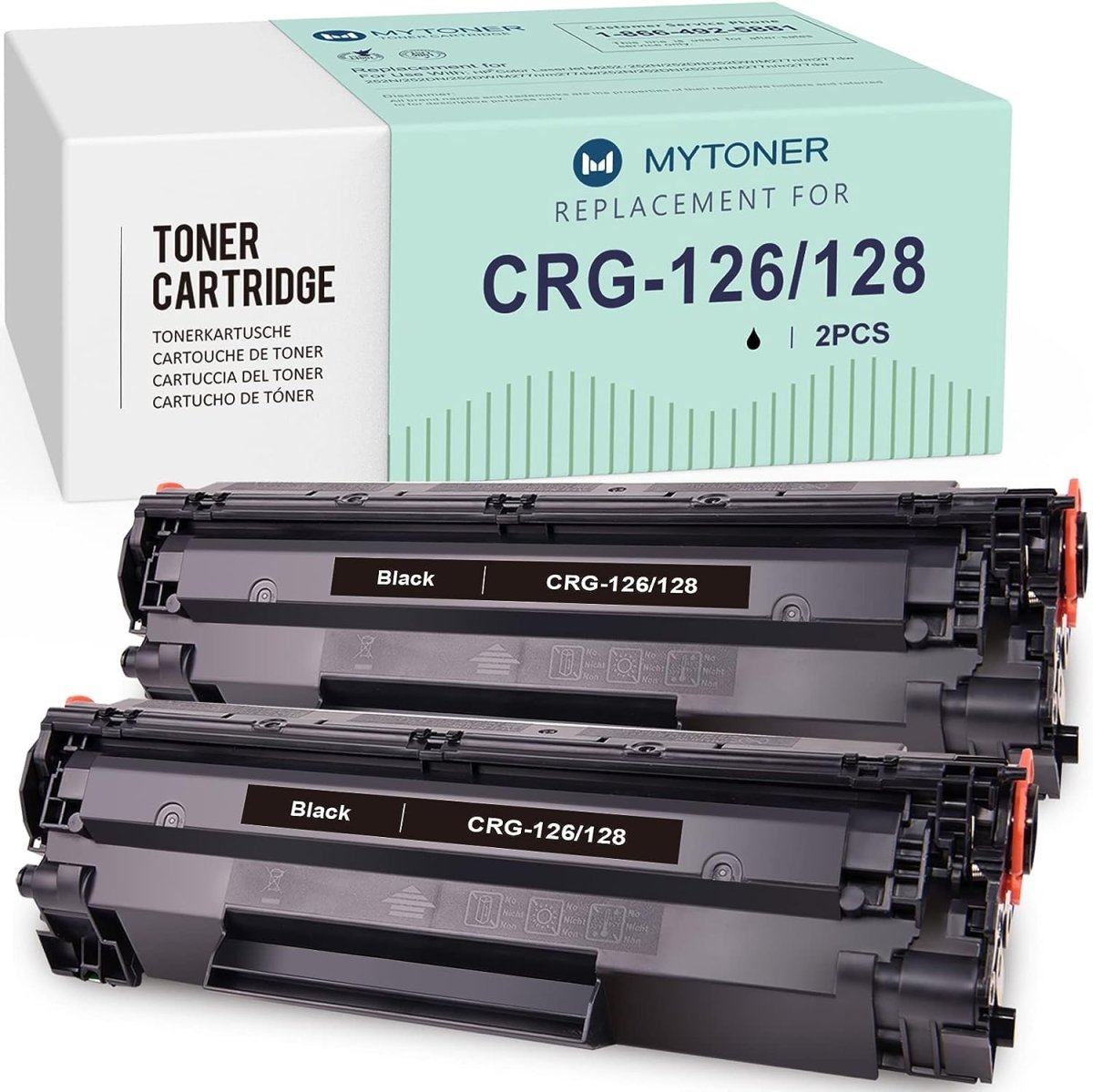Compatible Canon 126 CRG-126 Toner Cartridge Black, 2-Pack - Linford Office:Printer Ink & Toner Cartridge
