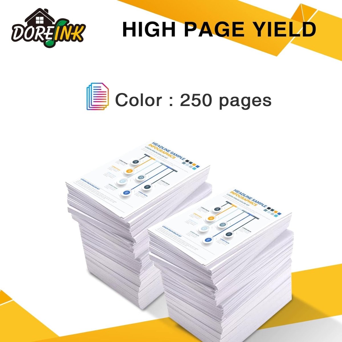 Compatible Canon CLI36 Ink Cartridge (Tri-Color, 5 Pack ) - Linford Office:Printer Ink & Toner Cartridge