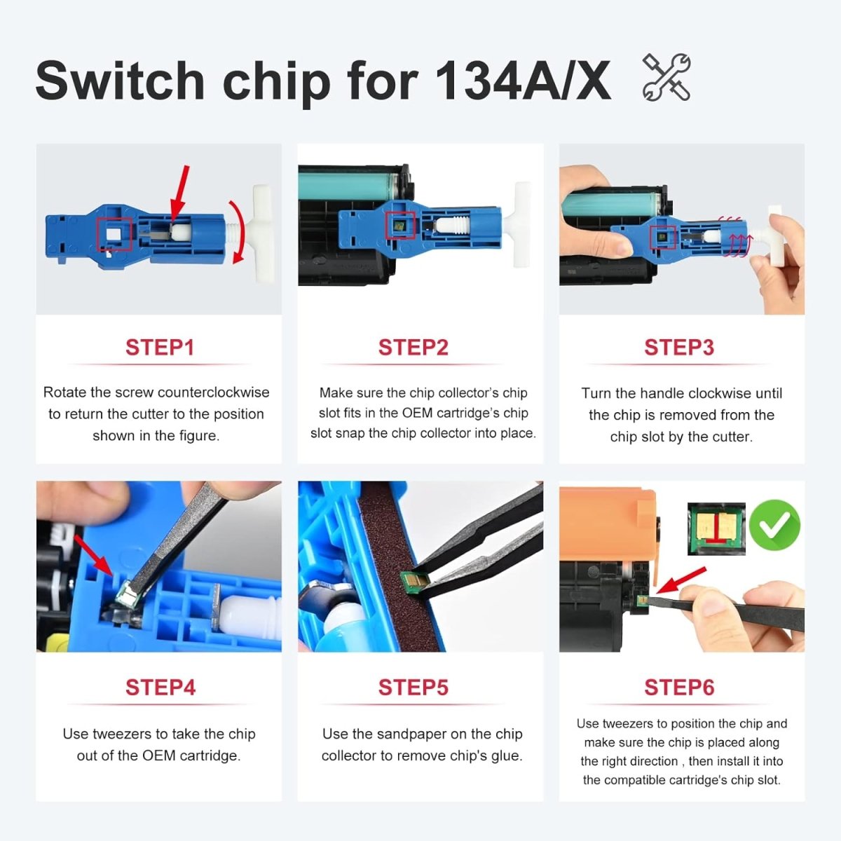 Compatible HP 134A Toner Cartridge No CHIP (2 Black) - Linford Office:Printer Ink & Toner Cartridge