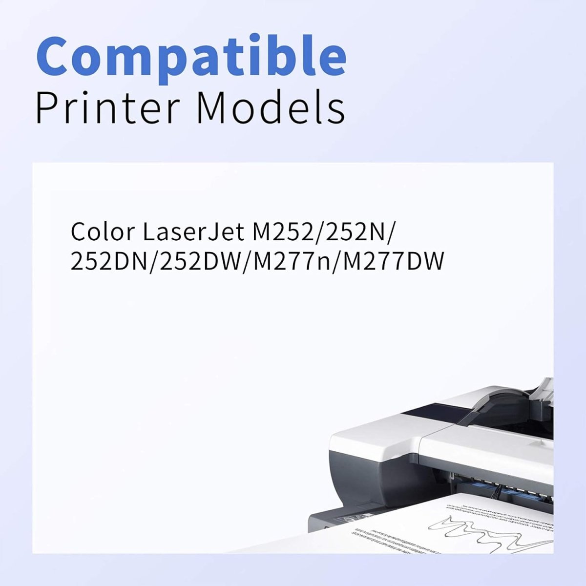 Compatible HP 201X CF400X Toner Cartridge (Black Cyan Magenta Yellow, 4-Pack) - Linford Office:Printer Ink & Toner Cartridge