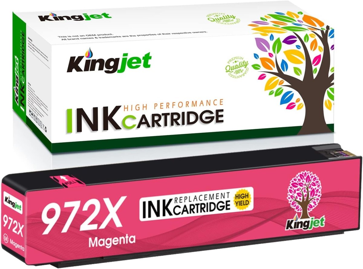 Compatible HP 972X High Yield Magenta PageWide Cartridge, L0S01AN - Linford Office:Printer Ink & Toner Cartridge