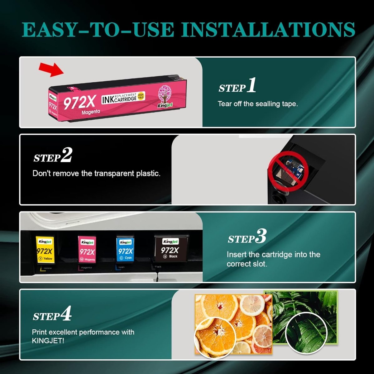 Compatible HP 972X High Yield Magenta PageWide Cartridge, L0S01AN - Linford Office:Printer Ink & Toner Cartridge