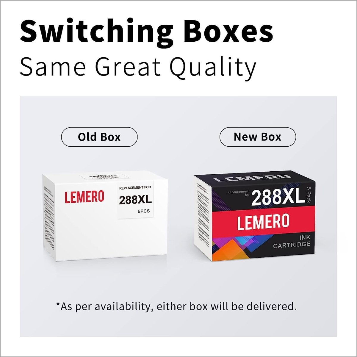 288XL Remanufactured Ink Cartridge for Epson Printer (2 Black, 1 Cyan, 1 Magenta, 1 Yellow) - Linford Office:Printer Ink & Toner Cartridge