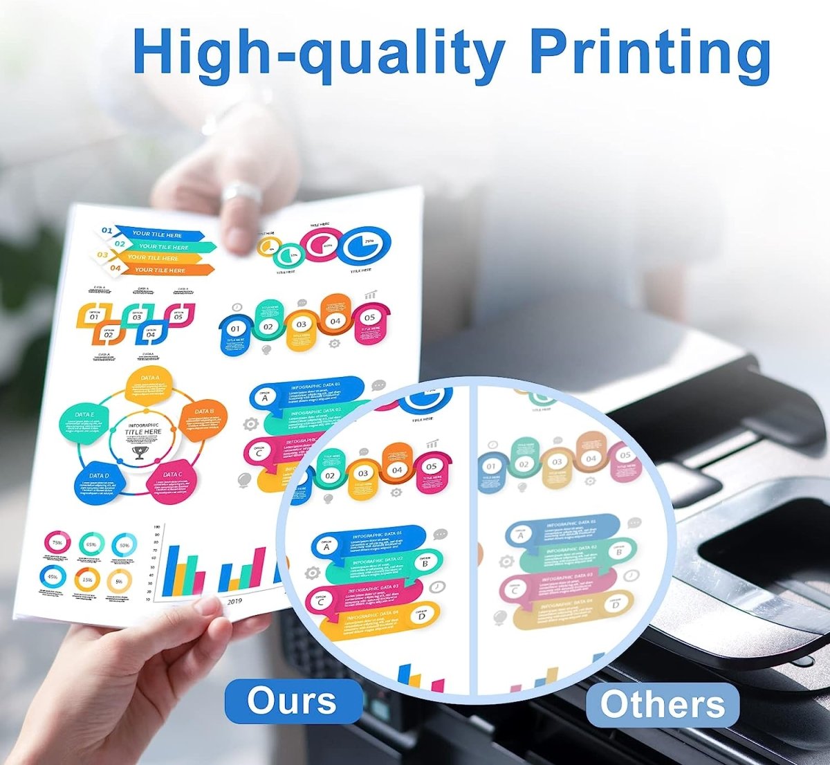 414X Toner Cartridges 4 Pack High Yield Remanufactured for HP Jet Pro (Black Cyan Yellow Magenta) - Linford Office:Printer Ink & Toner Cartridge