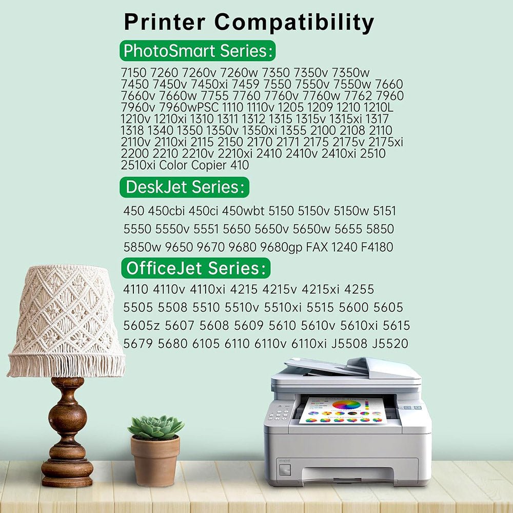 Remanufactrued HP 56 Ink Cartridge - C6656AN Black - Linford Office:Printer Ink & Toner Cartridge