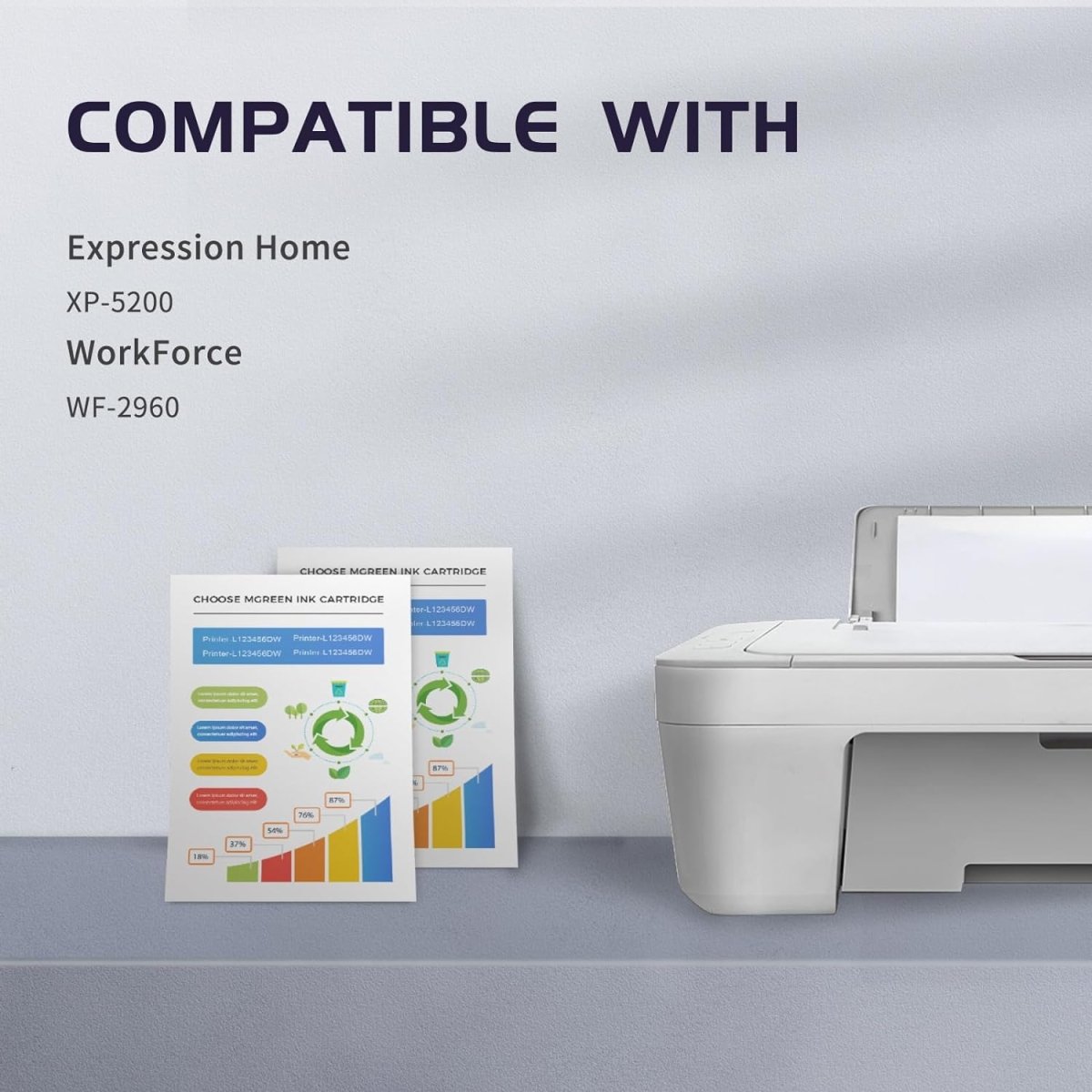 Remanufactured Epson 222xl Ink Cartridges (Black, Cyan, Magenta, Yellow, 4-Pack ) - Linford Office:Printer Ink & Toner Cartridge