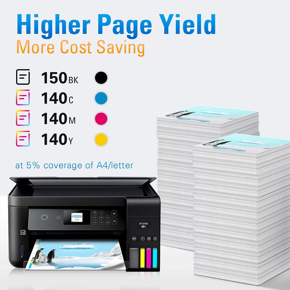 Remanufactured Epson 232 Ink Cartridges(Black,Cyan,Magenta,Yellow)4-PACK - Linford Office:Printer Ink & Toner Cartridge