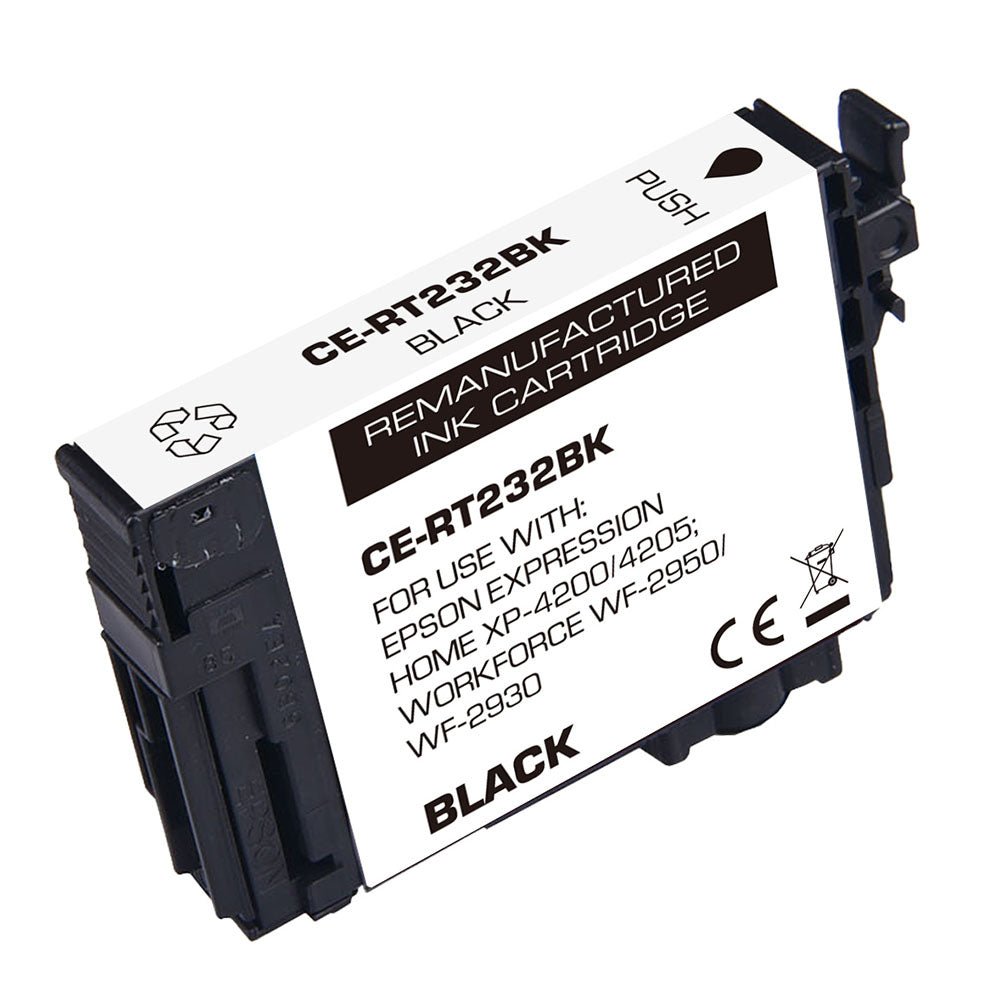 Remanufactured Epson T232 Black Ink Cartridges - Linford Office:Printer Ink & Toner Cartridge