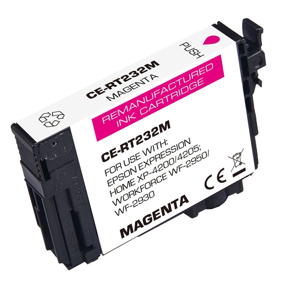 Remanufactured Epson T232 Magenta Ink Cartridges - Linford Office:Printer Ink & Toner Cartridge