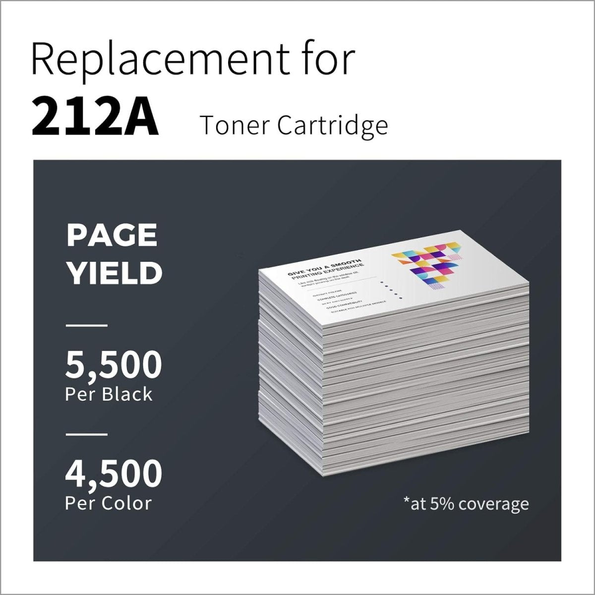 Remanufactured HP 212A Toner Cartridges NO CHIP (Black Cyan Magenta Yellow,4P) - Linford Office:Printer Ink & Toner Cartridge
