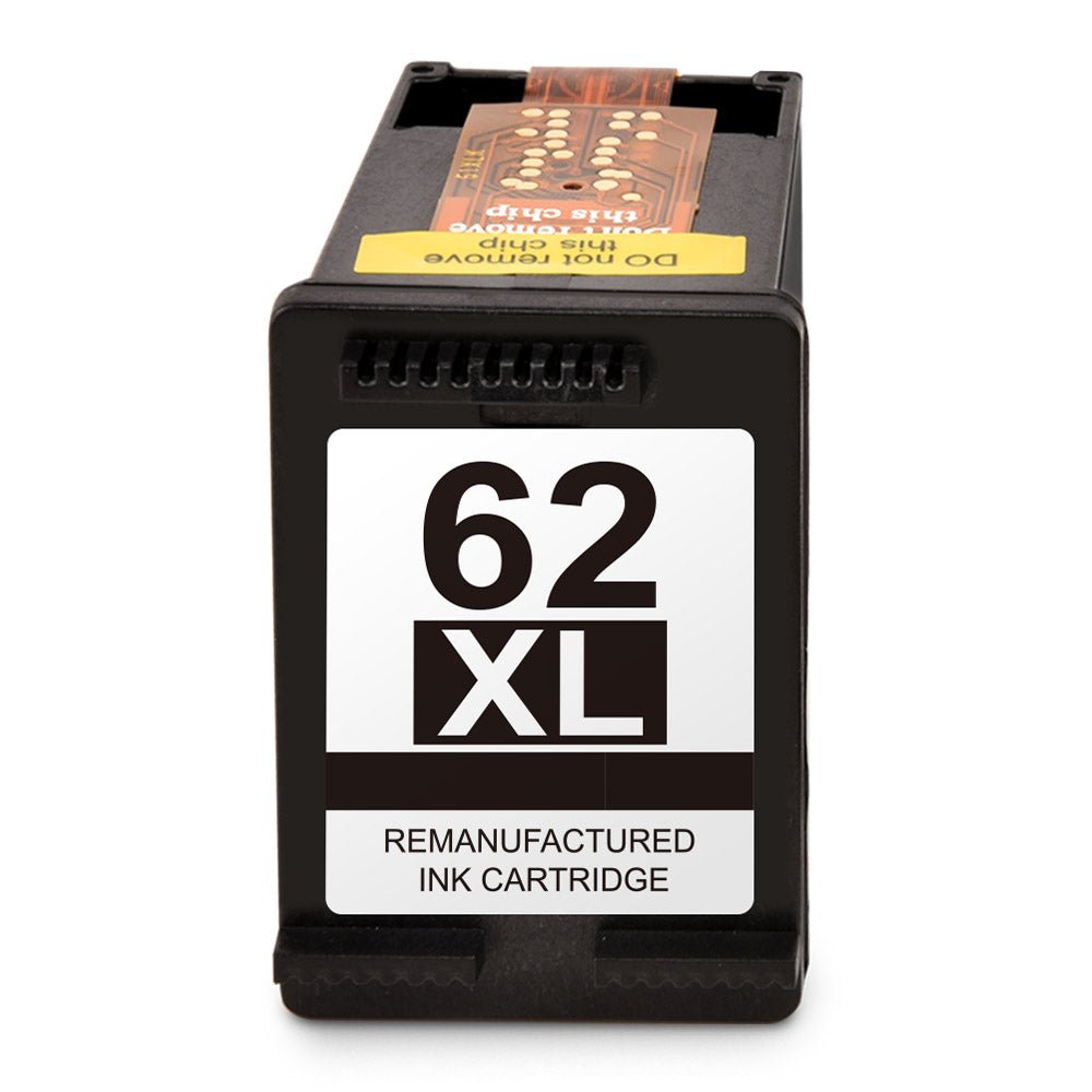 Remanufactured HP 62XL High Yiled Ink Cartridges C2P05AN, 1 Black - Linford Office:Printer Ink & Toner Cartridge