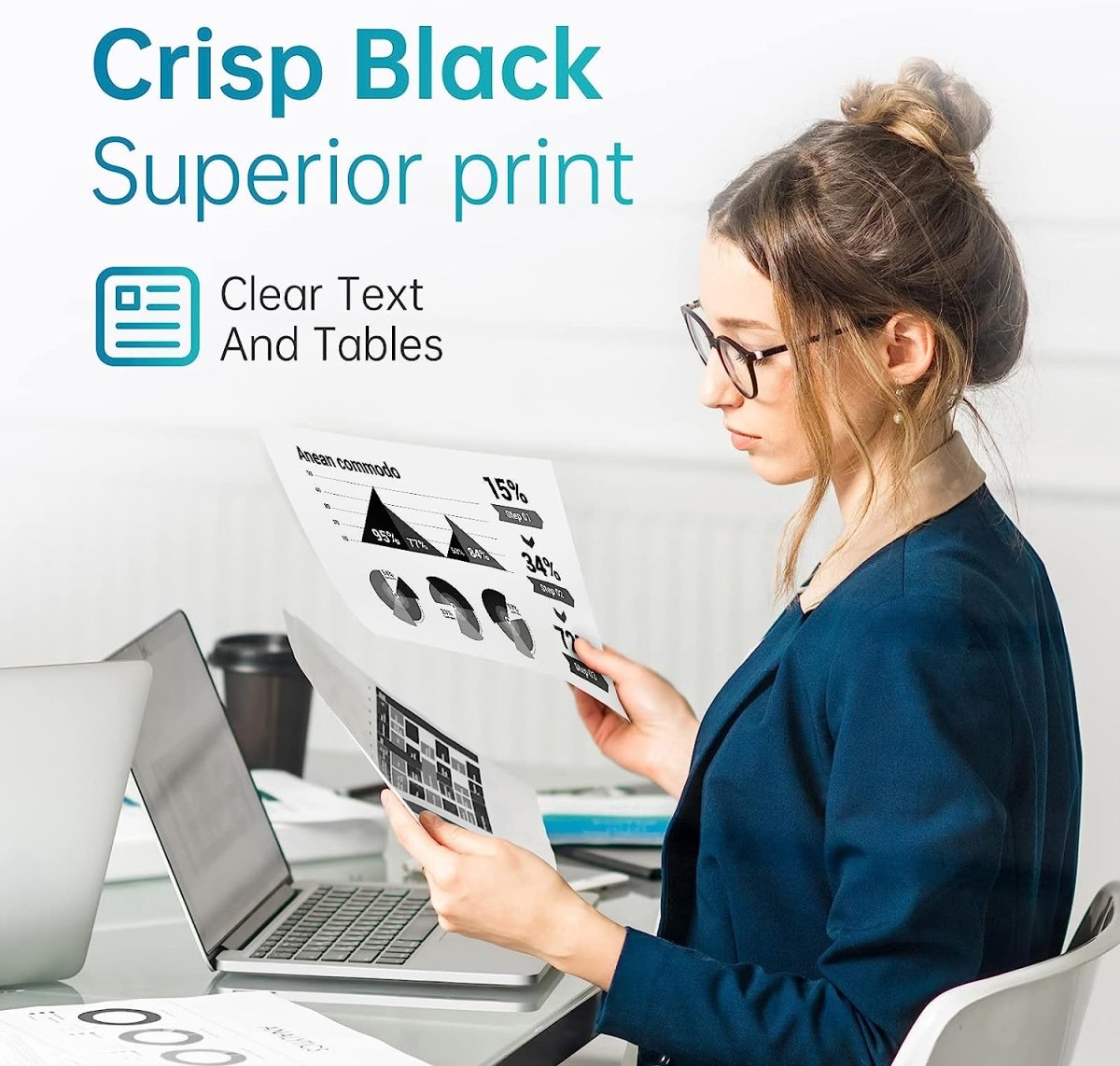 Remanufactured HP 63XL Black Ink Cartridge (Black, 2-Pack) - Linford Office:Printer Ink & Toner Cartridge