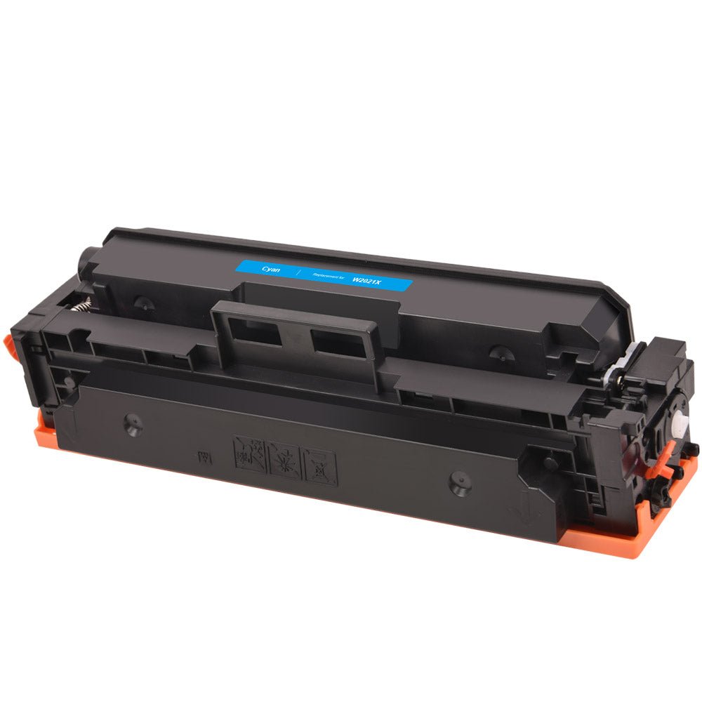 Replacement HP W2021X Cyan Toner Cartridge (with chip) - Linford Office:Printer Ink & Toner Cartridge
