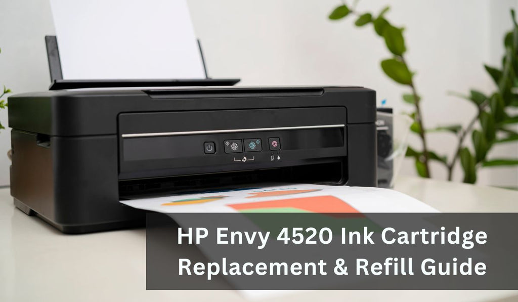 Cartuchos De TINTA ORIGINAL Para HP Envy 4520 E All In One Negro F6u68ae 302xl