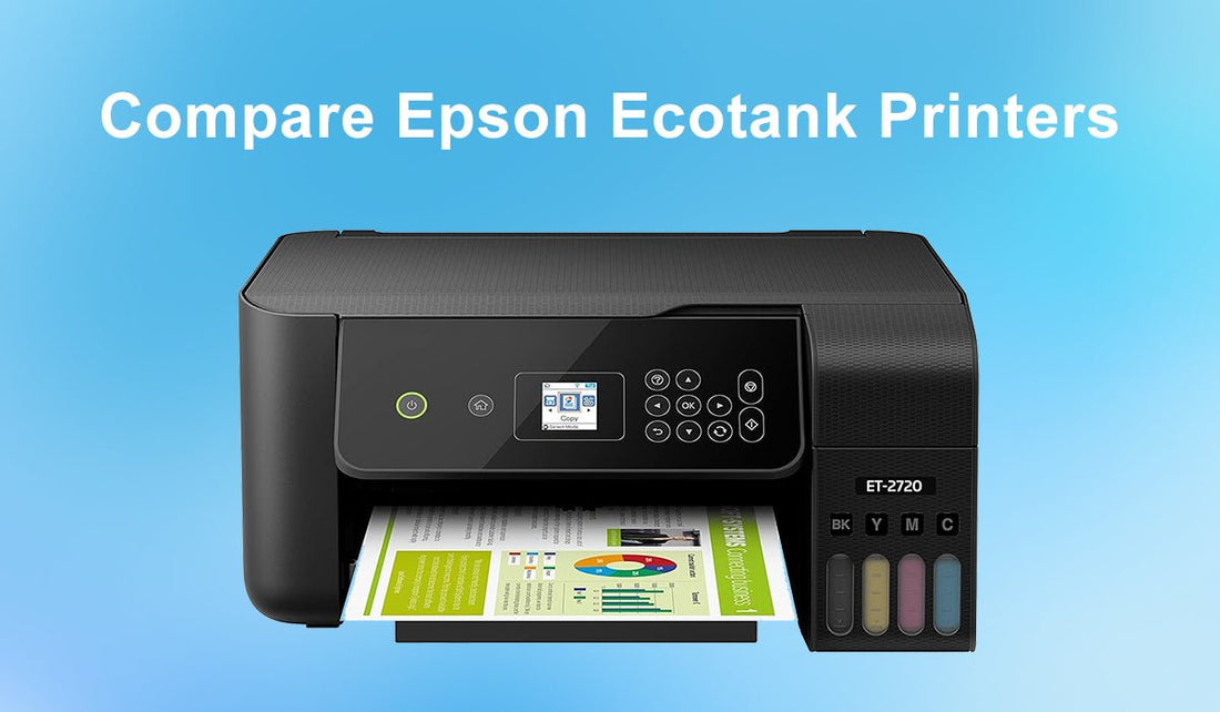 Compare Epson Ecotank Printers Models, Features & Benefits