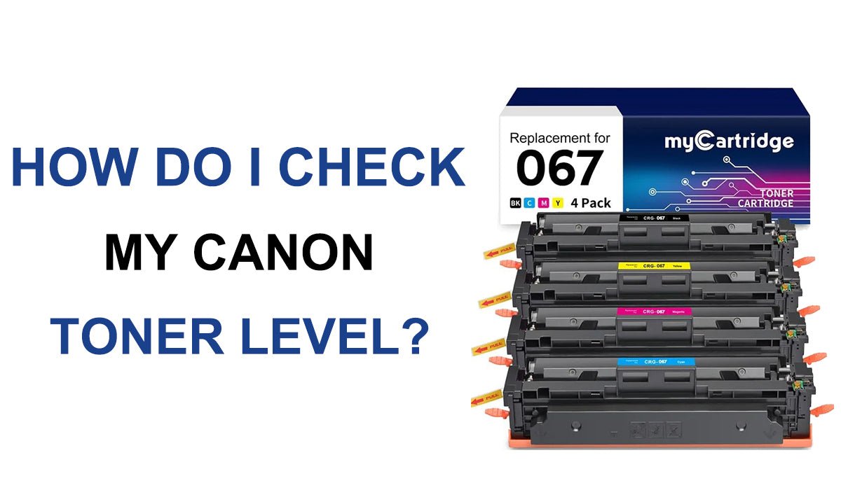 How Do I Check My Canon Toner Level? - Linford Office:Printer Ink & Toner Cartridge
