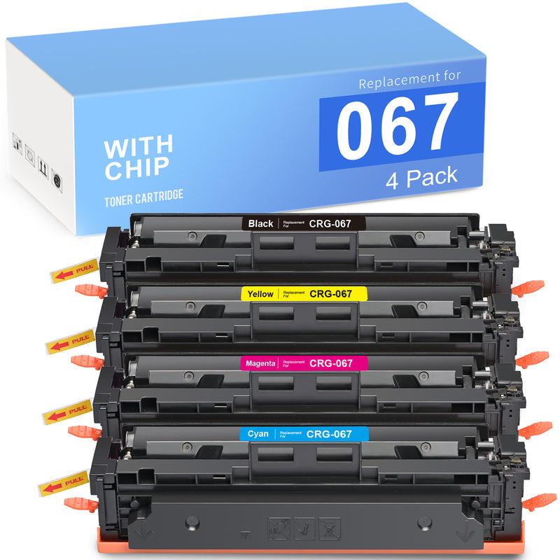 Canon 067 compatible toner 4-pack