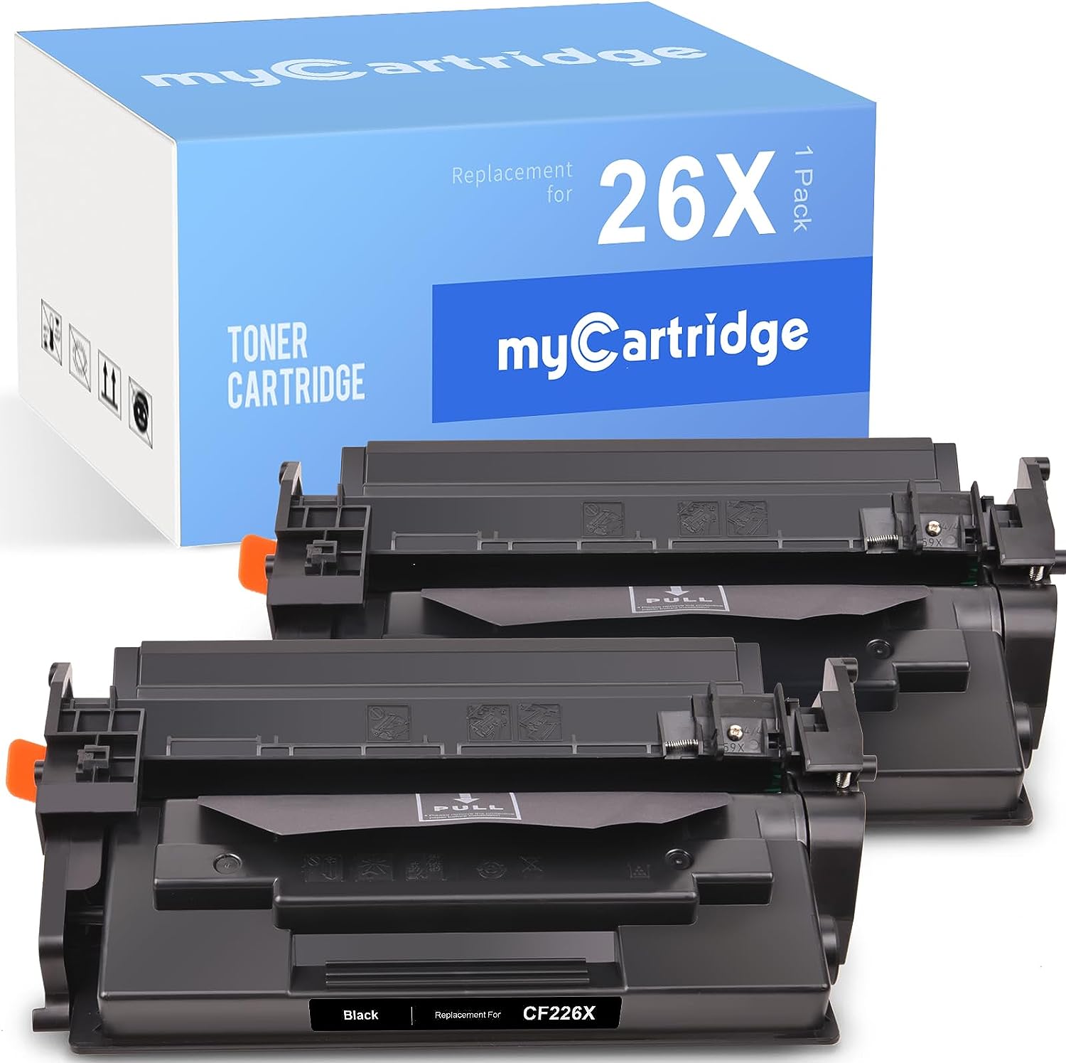 myCartridge Compatible HP 26X CF226X Toner Cartridge (Black, 2-Pack) - Linford Office:Printer Ink & Toner Cartridge