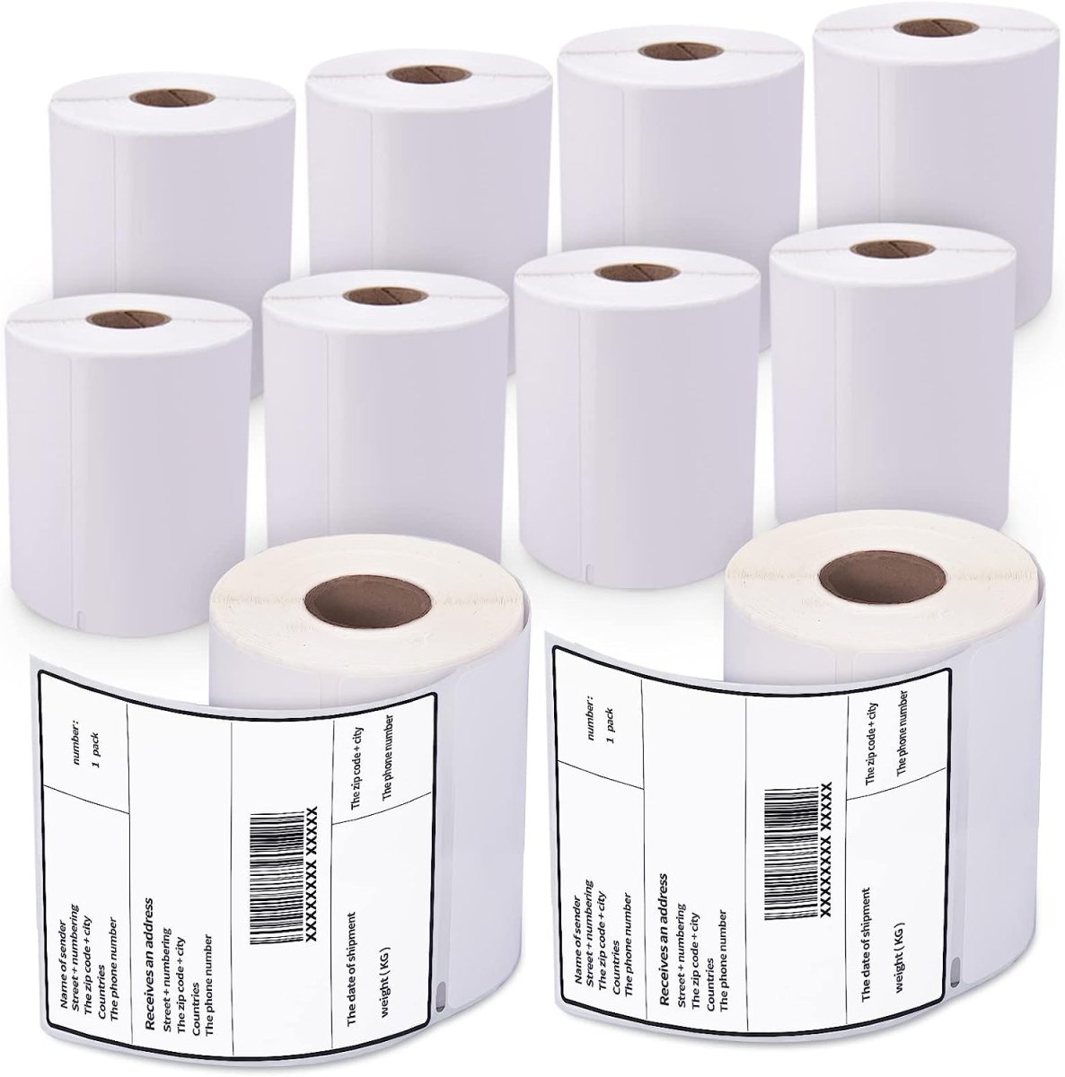 Used Toner Label mycartridge 1744907 4X6 Direct Thermal Shipping Labels - Linford Office ...