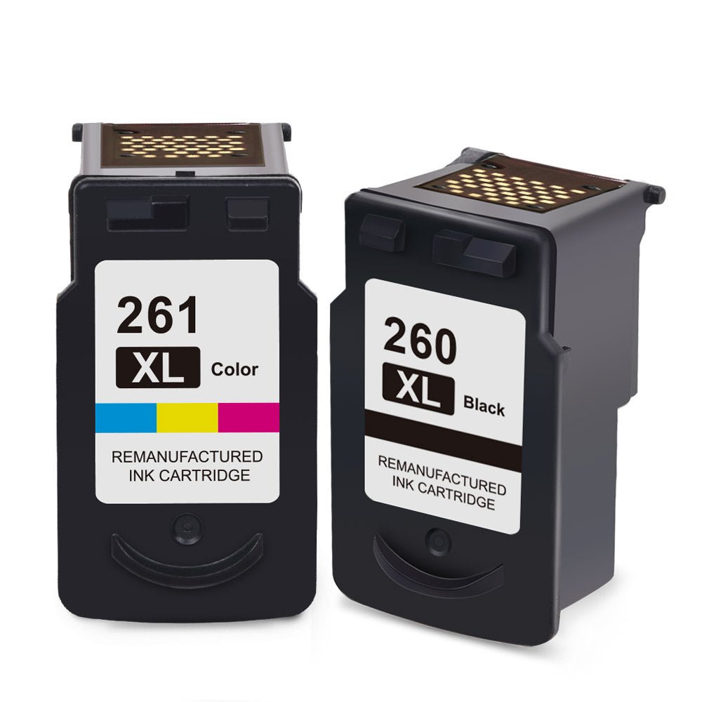 260XL 261XL Ink Cartridge used for Canon TR7020 TS6420 TS5320 BK Color 2PK - Linford Office:Printer Ink & Toner Cartridge