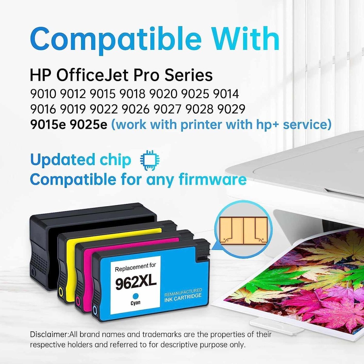 HP OfficeJet Pro 9010 All-in-One Ink Cartridges - Compatible Options