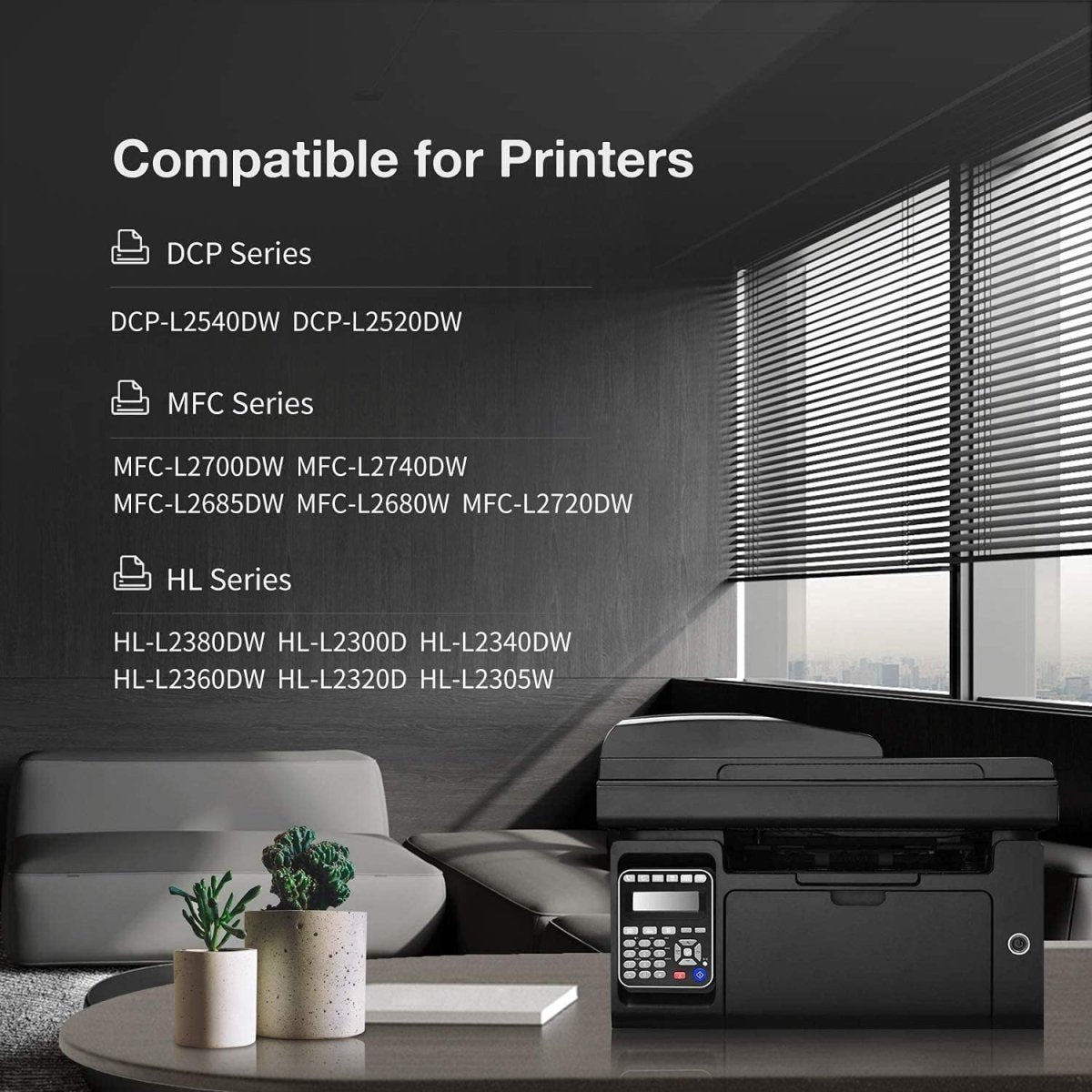 Compatible Brother DR630 Drum (Black, 2-Pack) - Linford Office:Printer Ink & Toner Cartridge