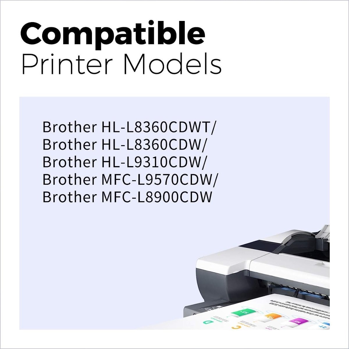 Compatible Brother TN436 Toner Cartridge (Black/Cyan/Magenta/Yellow, 4 Pack) - Linford Office:Printer Ink & Toner Cartridge