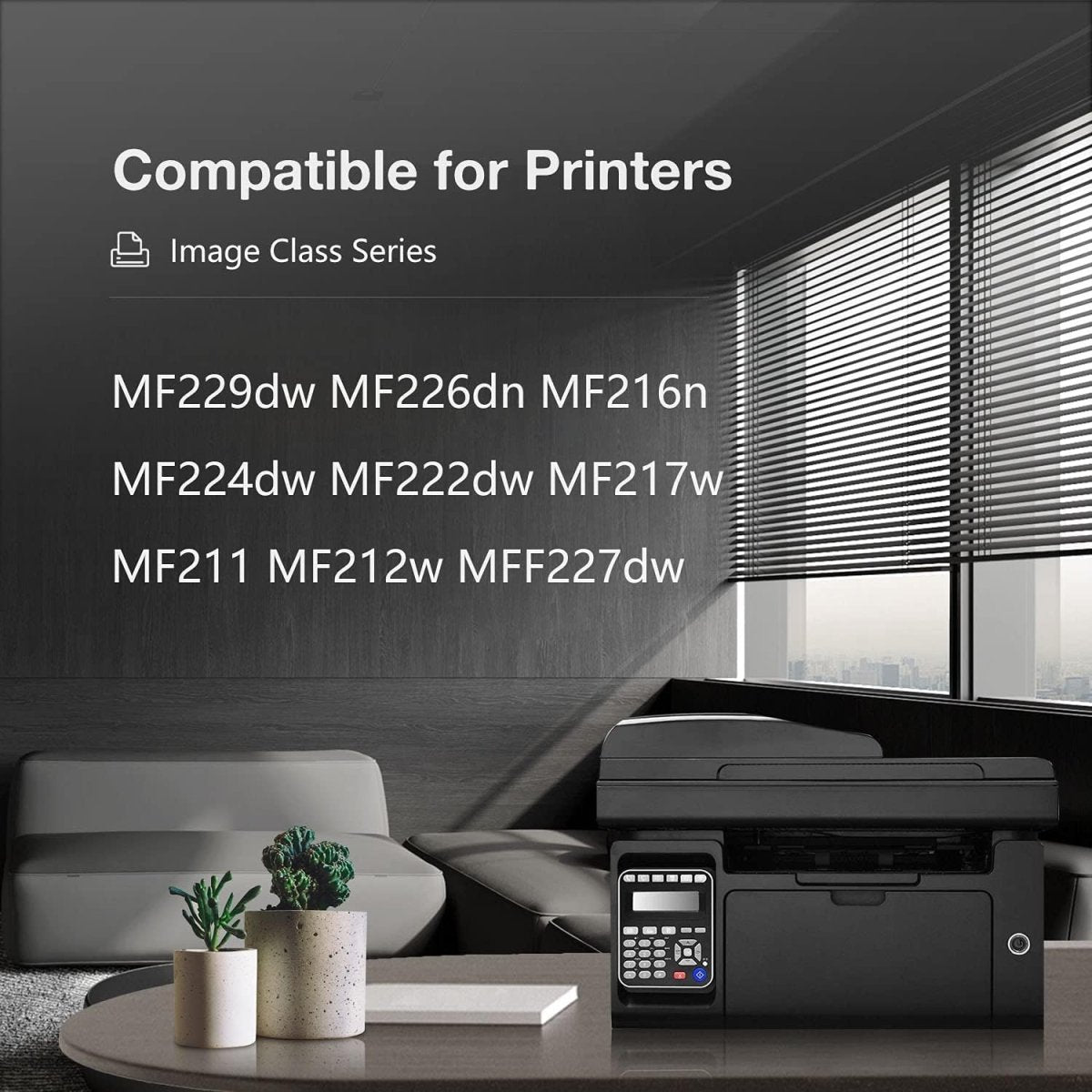 Compatible Canon 137 Black Toner Cartridge Printer 4-PK - Linford Office:Printer Ink & Toner Cartridge