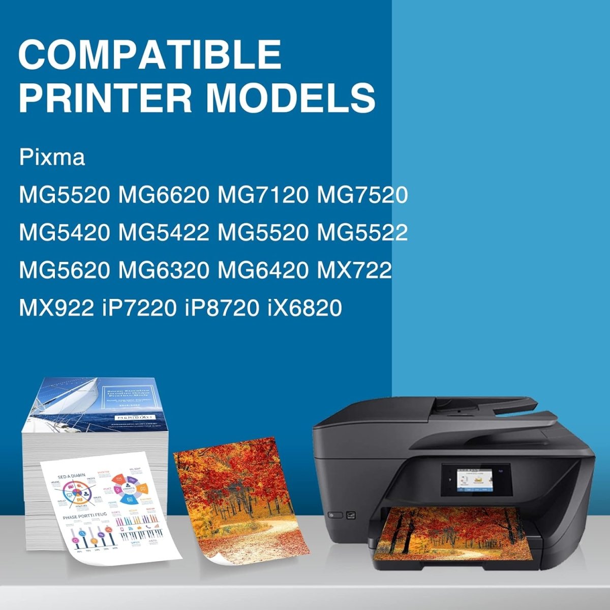 Compatible Canon 250XL 251XL Ink Cartridges, 10-Packs - Linford Office:Printer Ink & Toner Cartridge