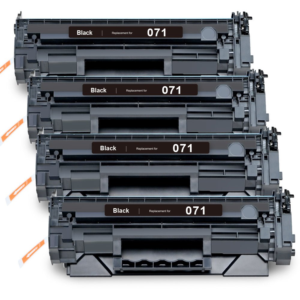 Compatible Canon CRG-071 Black Toner Cartridge - With Chip - 4PK - Linford Office:Printer Ink & Toner Cartridge